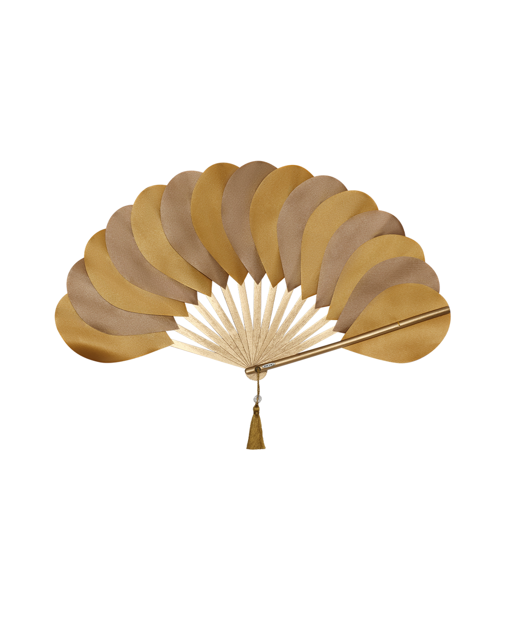 ABANICO - Multicolor ocre