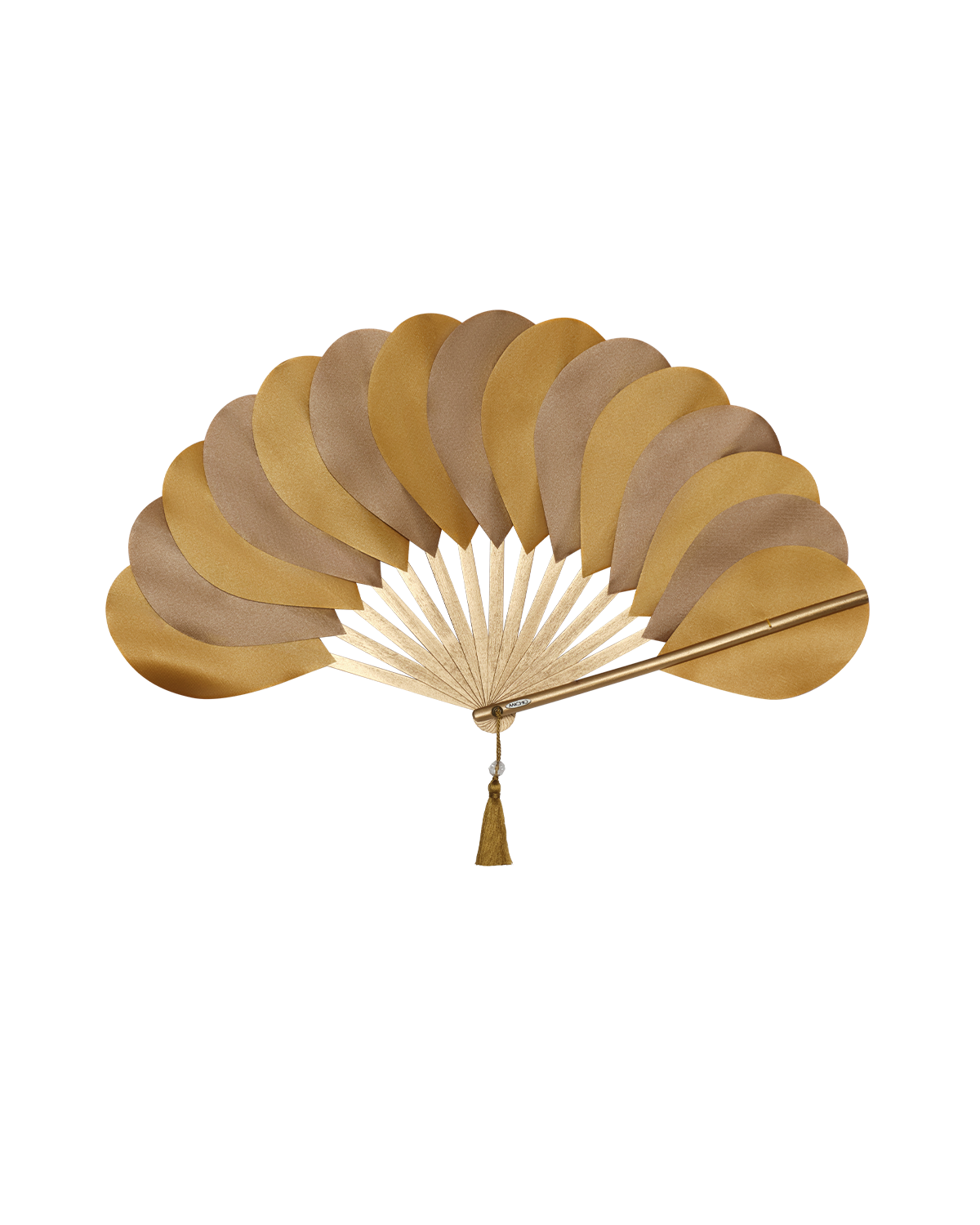 ABANICO - Multicolor ocre