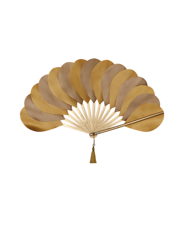 ABANICO - Multicolor ocre