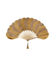 ABANICO - Multicolor ocre