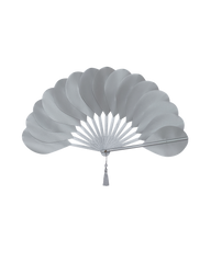 ABANICO - Plateado
