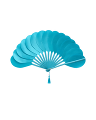 ABANICO - Turquesa