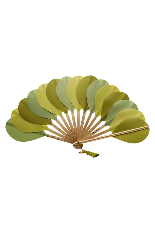 ABANICO - Multicolor verde