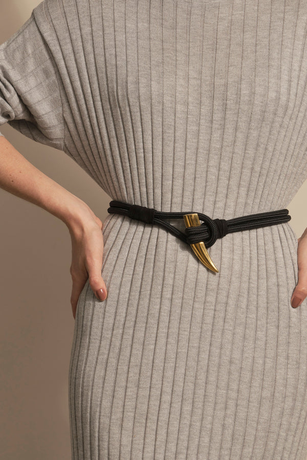 CINTURÓN MANILA - Negro